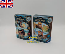 Lade das Bild in den Galerie-Viewer, Ravensburger Disney Lorcana TCG 6th Chapter Azurite Sea Starter Deck (englisch)
