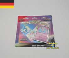 Lade das Bild in den Galerie-Viewer, Pokemon TCG Karmesin &amp; Purpur Prismatische Entwicklungen Tech-Sticker Kollektion Blister (deutsch)
