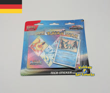 Lade das Bild in den Galerie-Viewer, Pokemon TCG Karmesin &amp; Purpur Prismatische Entwicklungen Tech-Sticker Kollektion Blister (deutsch)
