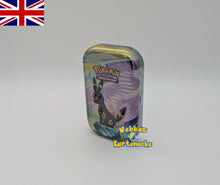 Lade das Bild in den Galerie-Viewer, Pokemon TCG Scarlet &amp; Violet Prismatic Evolutions Mini Tin (englisch)
