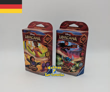 Lade das Bild in den Galerie-Viewer, Ravensburger Disney Lorcana TCG 8. Kapitel Domäne von Dschafar Starter Deck (deutsch)
