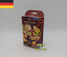 Lade das Bild in den Galerie-Viewer, Ravensburger Disney Lorcana TCG 8. Kapitel Domäne von Dschafar Starter Deck (deutsch)
