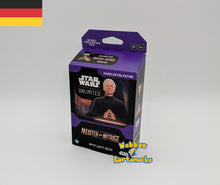 Lade das Bild in den Galerie-Viewer, Star Wars Unlimited TCG Meister der Intrige Spotlight Starter Deck (deutsch)
