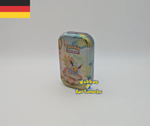 Lade das Bild in den Galerie-Viewer, Pokemon TCG Karmesin &amp; Purpur Prismatische Entwicklungen Mini Tin (deutsch)
