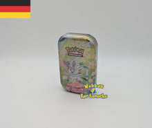 Lade das Bild in den Galerie-Viewer, Pokemon TCG Karmesin &amp; Purpur Prismatische Entwicklungen Mini Tin (deutsch)
