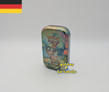 Lade das Bild in den Galerie-Viewer, Pokemon TCG Karmesin &amp; Purpur Prismatische Entwicklungen Mini Tin (deutsch)
