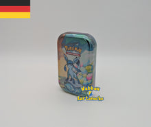 Lade das Bild in den Galerie-Viewer, Pokemon TCG Karmesin &amp; Purpur Prismatische Entwicklungen Mini Tin (deutsch)

